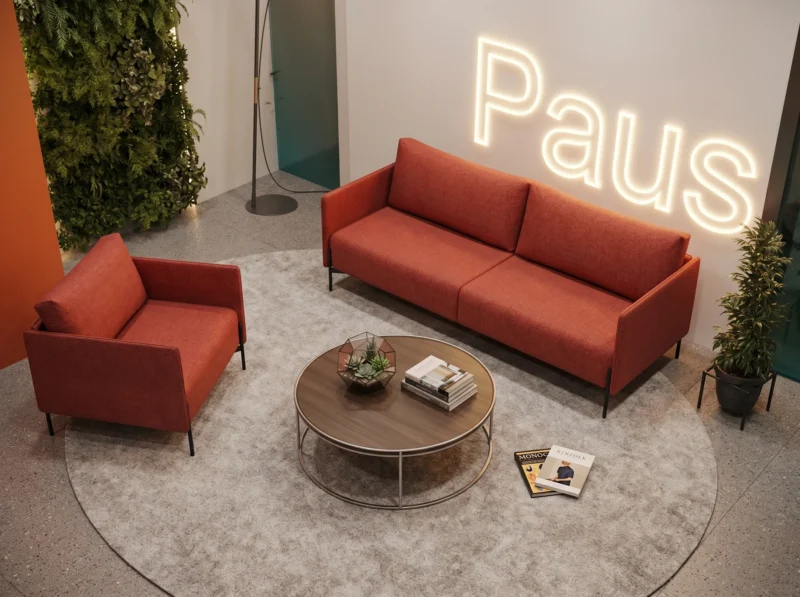 EM302 Two-seat sofa