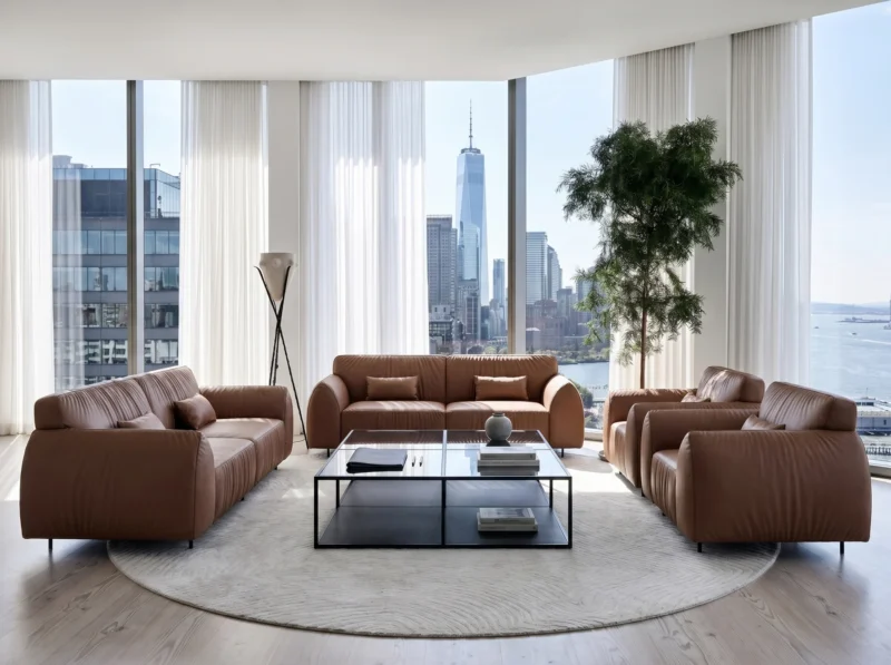 ES04 Three-seat sofa