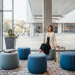 EYF17 Round Ottoman