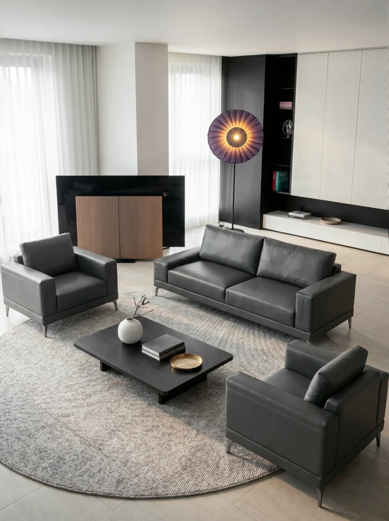 MS03 Sofa Set (1+1+3)