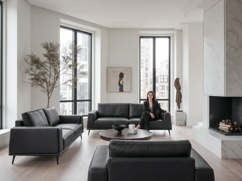 MS07 Three-seat sofa