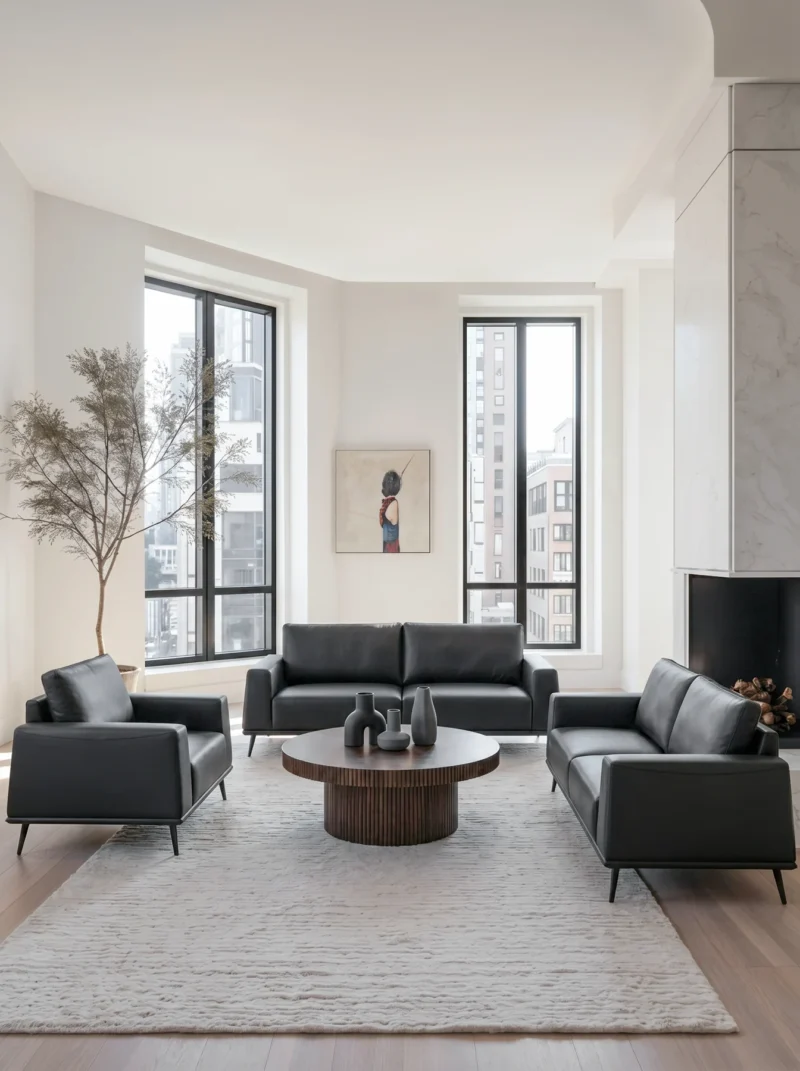 MS07 Three-seat sofa