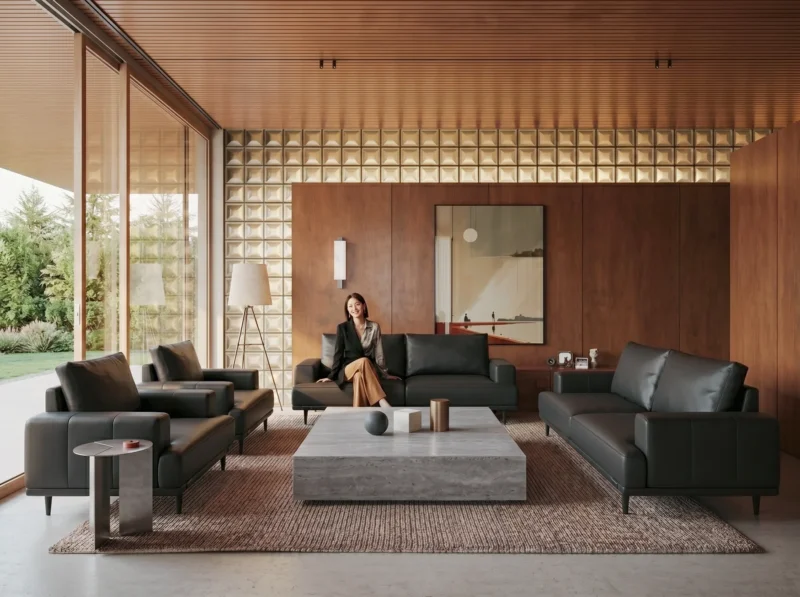 MS10 Two-seat sofa