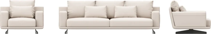 MS12 Sofa Set (1+1+3)