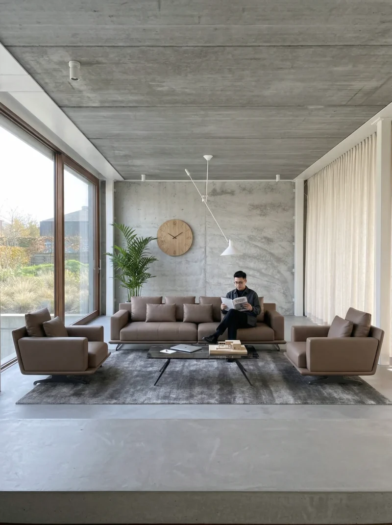 MS12 Four-seat sofa